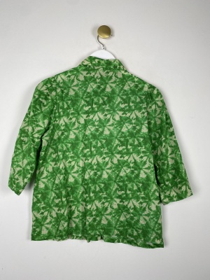 Lollys laundry <br/> grøn mønstret skjorte