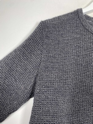 Pullover str. M <br/> strikbluse i uld