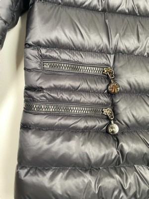 MONCLER str. M <br/> sort jakke