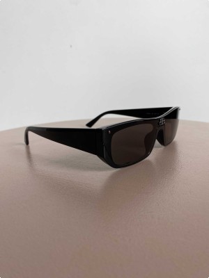 Balenciaga <br/> sort smal solbrille