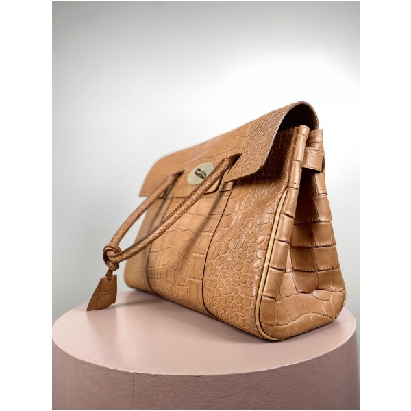 Mulberry <br/> beige croco bayswater - Image 11