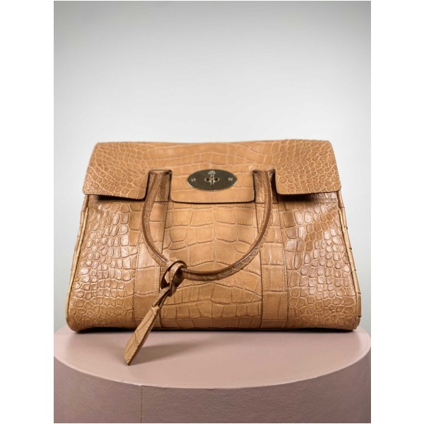 Mulberry <br/> beige croco bayswater - Image 10