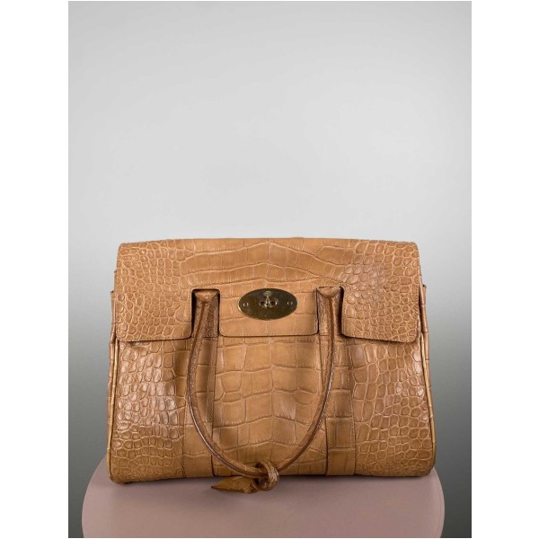 Mulberry <br/> beige croco bayswater - Image 3