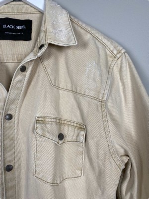 Black Rebel str. L <br/>beige denimjakke