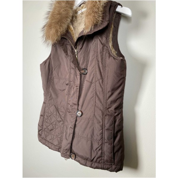 Tommy Hilfiger Str. M <br/> Vest, brun. - Image 4