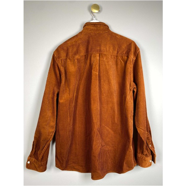 Carhartt str. XL <br/>fløjlsskjorte, brændt orange - Image 3