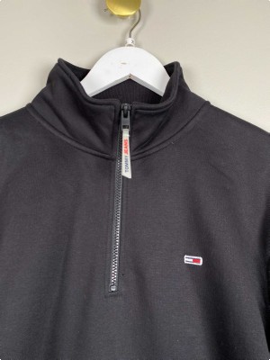 Tommy Hilfiger str. XL <br/> sort half-zip sweatshirt