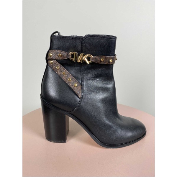 Michael Kors Str. 40,5 <br/> Støvletter, sort.