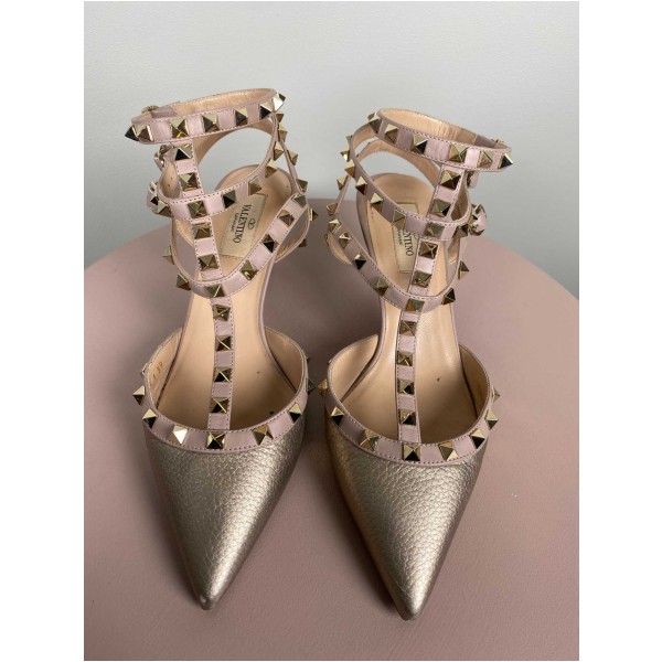 Valentino str. 39 <br/> bronze caged rockstud stilet - Image 2