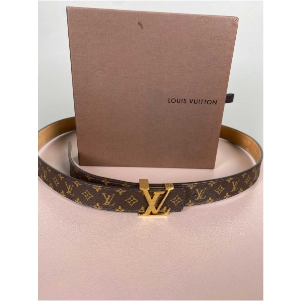 Louis Vuitton <br/> logobælte med guldspænde 95cm - Image 3