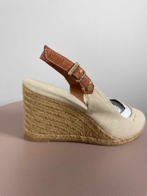 Gant str. 40 <br/> wedge sandal beige