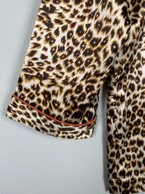 newnew str. M <br/> leopard skjorte