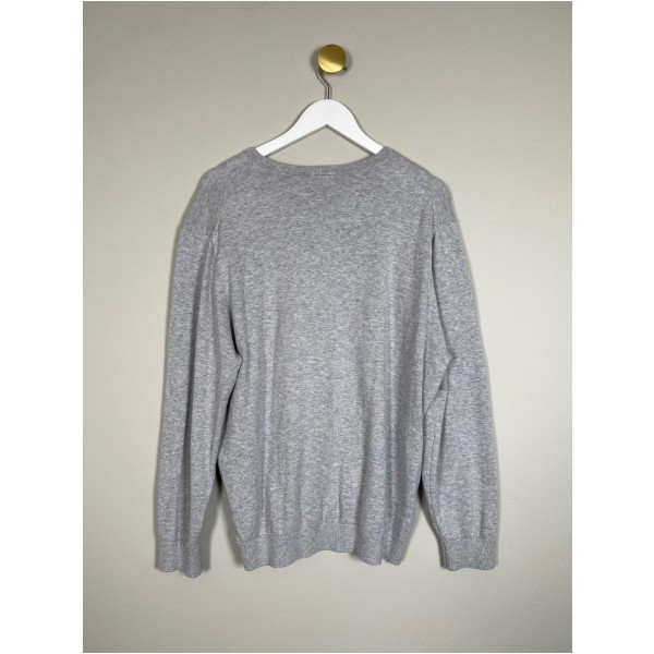 Lacoste str. XL <br/> grå pullover - Image 4
