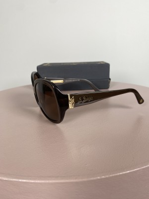 S. Bulgari <br/> brun solbrille