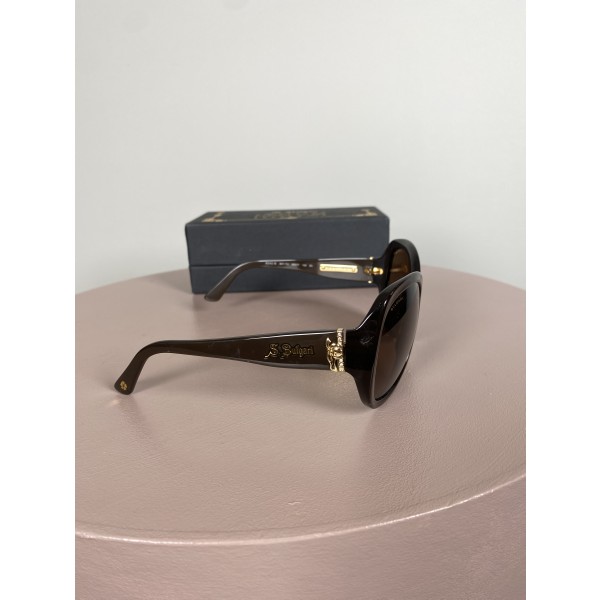 S. Bulgari <br/> brun solbrille - Image 4