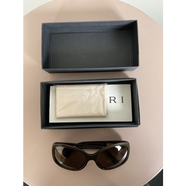 S. Bulgari <br/> brun solbrille - Image 3