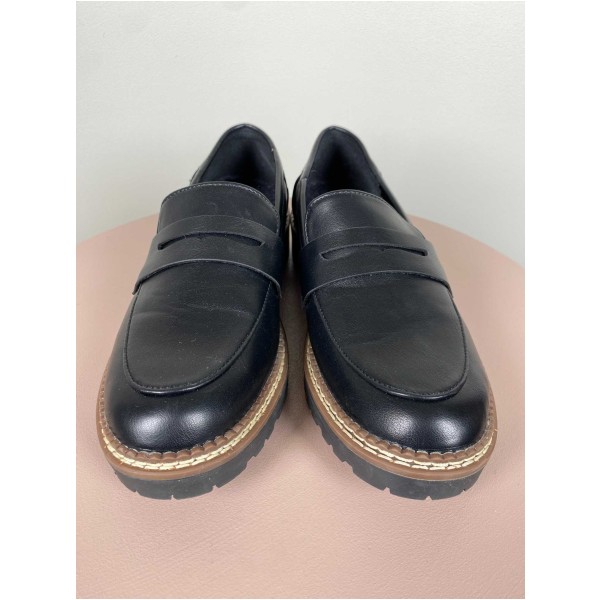 Graceland str. 39 <br/>sorte loafers - Image 2