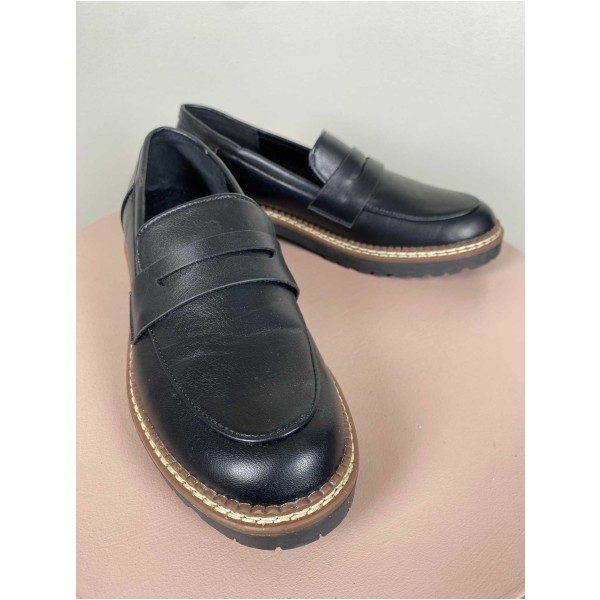 Graceland str. 39 <br/>sorte loafers - Image 4