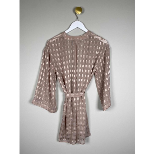 Saint Tropez Str. M <br/>  Kort kimono, nude. - Image 3