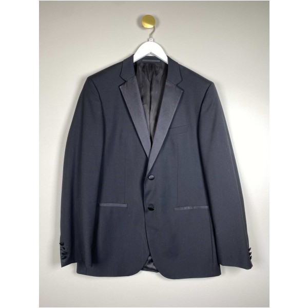 Hugo Boss str. 50 <br/> sort smokingjakke