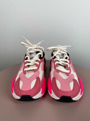 Puma Str. 37,5 <br/> Sneakers, pink/hvid.