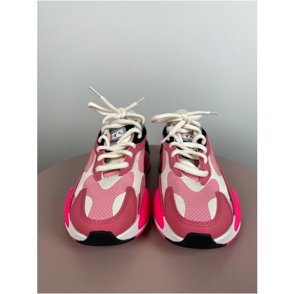 Puma Str. 37,5 <br/> Sneakers, pink/hvid. - Image 2