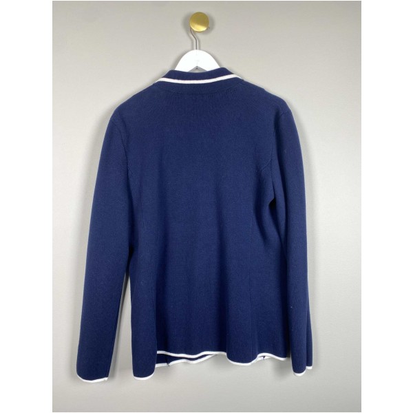 Ralph Lauren str. XL <br/> navy strikcardigan - Image 3