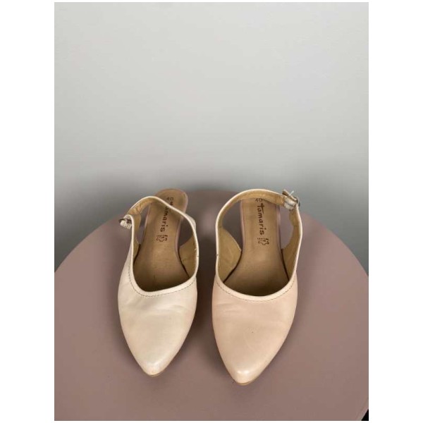 Tamaris Str. 40 <br/> Slingbacks, nude. - Image 2