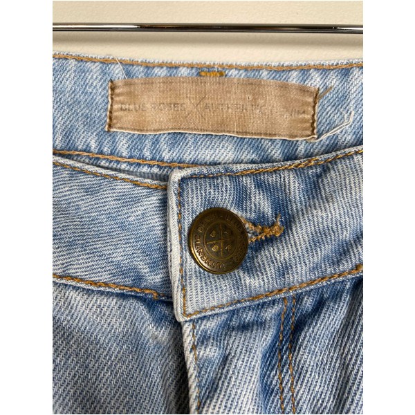 Blue Roses/Authentic denim Str. M <br/> Shorts, denim. - Image 2