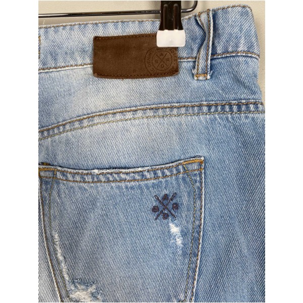 Blue Roses/Authentic denim Str. M <br/> Shorts, denim. - Image 3