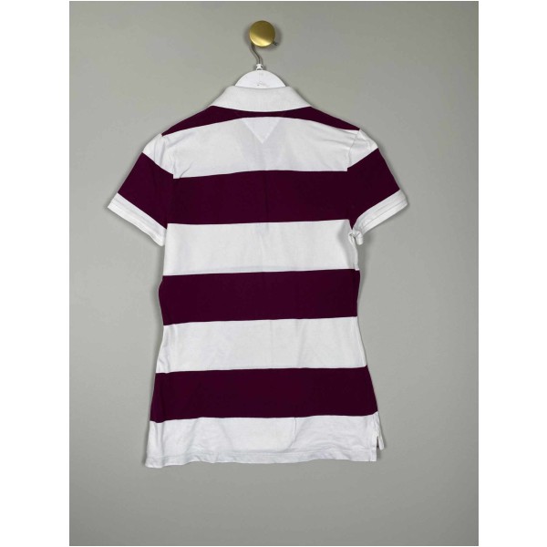 Tommy Hilfiger str. M <br/> stribet polo - Image 3