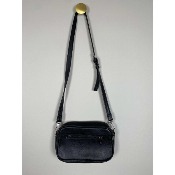 Rosemunde <br/> Crossbody taske, sort. - Image 2