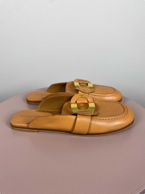 See by Chloé str. 39 <br/> brune loafers med spænde