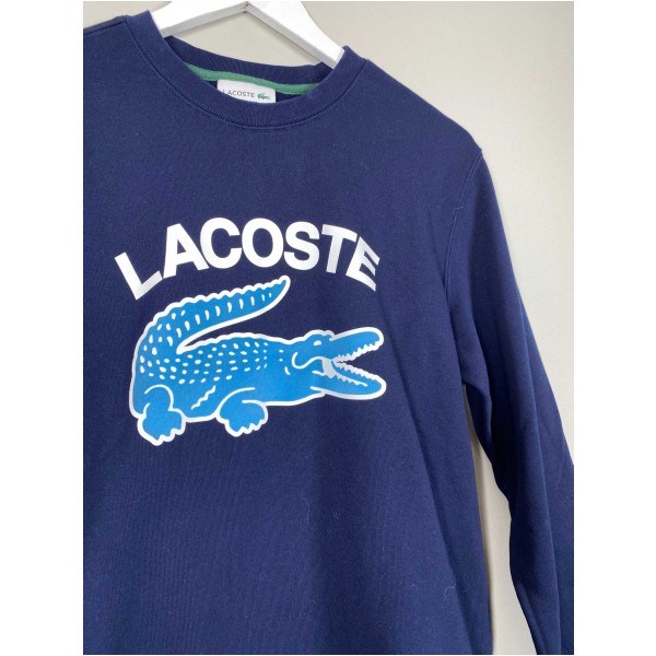 Lacoste str. M <br/> mørkeblå sweatshirt - Image 2