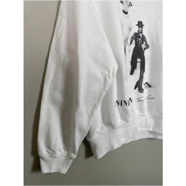 Anine Bing str. S <br/> hvid sweatshirt med print - Image 4