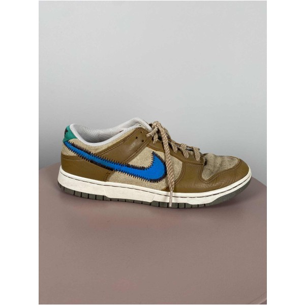 Nike Str. 42,5 <br/> Sneakers, brun/blå/grøn.