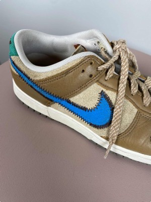 Nike Str. 42,5 <br/> Sneakers, brun/blå/grøn.