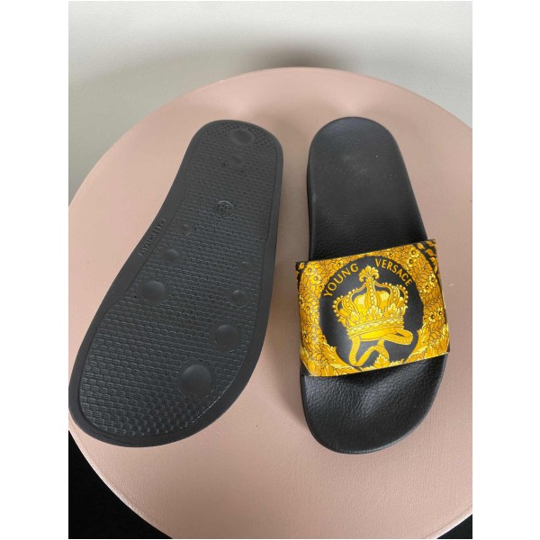 Versace str. 39 <br/> slippers med logo - Image 3