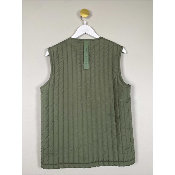 Rains str. XS/S <br/> grøn vest - Image 3