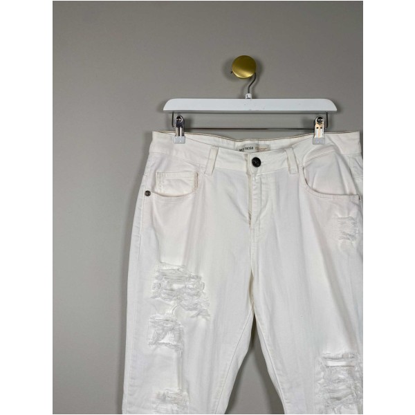 Mos Mosh str. L <br/> hvide jeans - Image 2