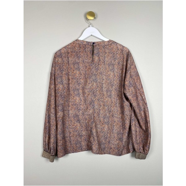 Prepair Str. M <br/> Mønstret bluse. - Image 3