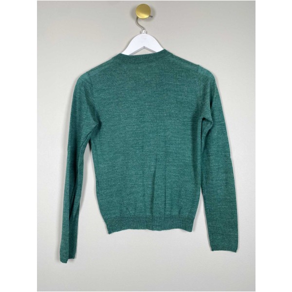 Stella nova str. S <br/> grøn cardigan - Image 3