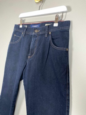 Alberto Str. 31 <br/> Jeans, mørkeblå.