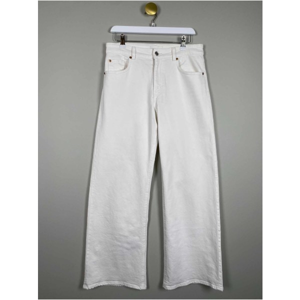 H&M Str. 40 <br/> Jeans, hvid.