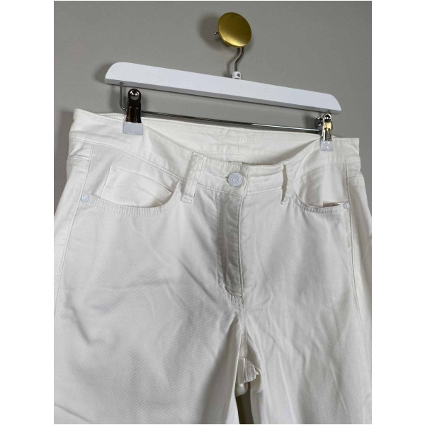 Cambio Str. 40 <br/> Jeans, hvid. - Image 4
