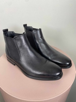 Ecco str. 44 <br/> sort støvlet