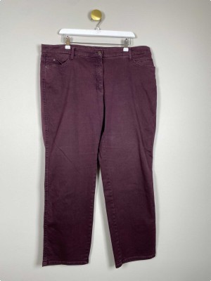Brax str. 48 <br/> bordeaux bukser