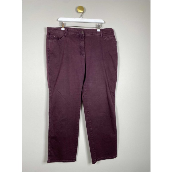 Brax str. 48 <br/> bordeaux bukser