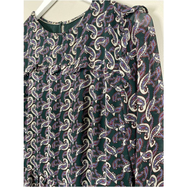 Co'Couture Str. M <br/> Mønstret kjole. - Image 2