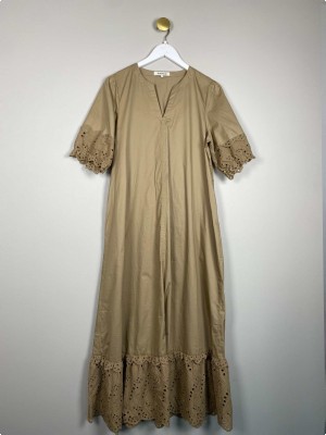 Soft Rebels Str. M <br/> Kjole med blonde.